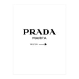 Prada Marfa, Fashion Sign Poster (Print Only) thumbnail