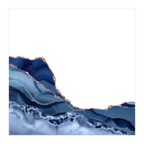 Navy & Rose Gold Agate Texture 19 (Print Only) thumbnail