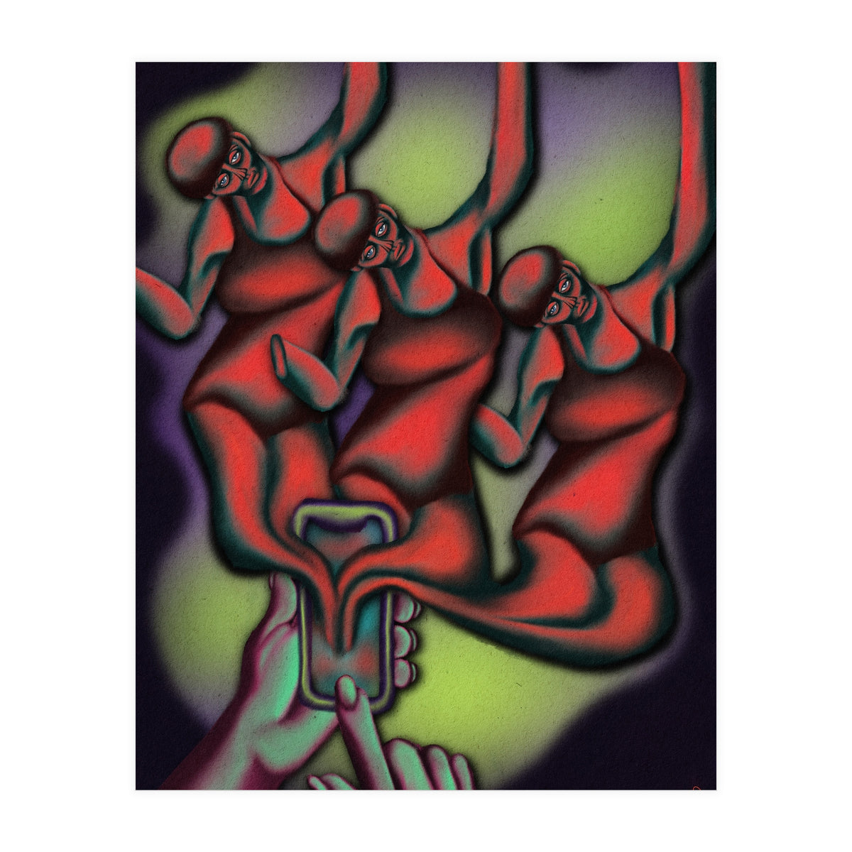 Insecurities Always In The Palm Of Your Hand (Print Only)