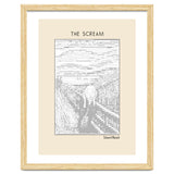 The Scream – Edvard Munch (ascii art) thumbnail