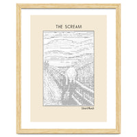 The Scream – Edvard Munch (ascii art)