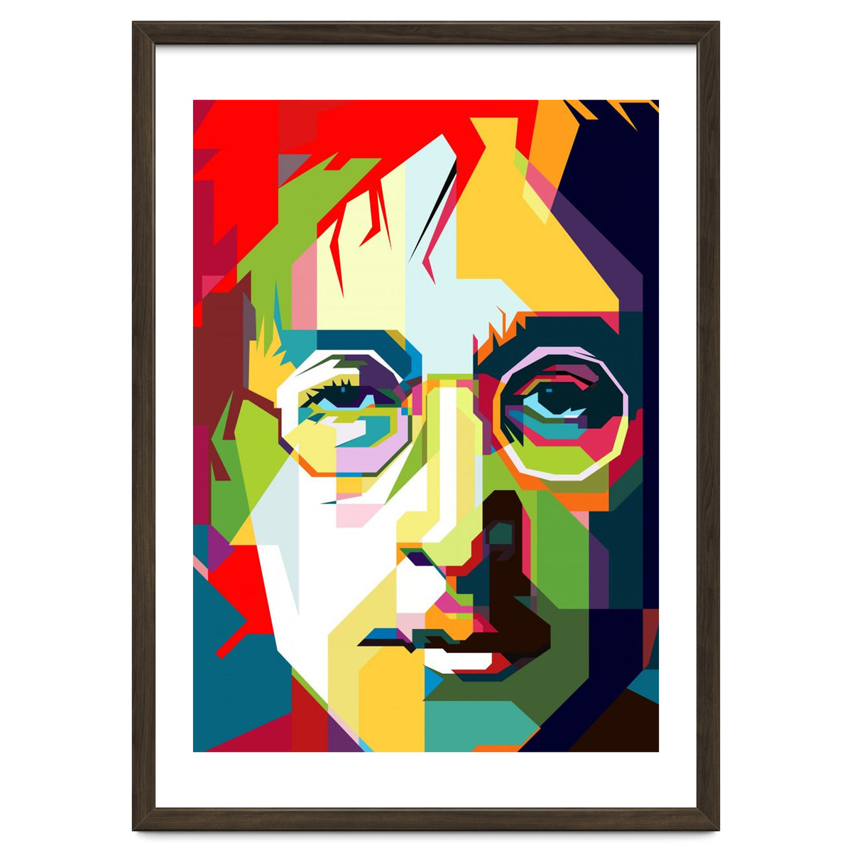 John Lennon Imagine Song Pop Art Wpap
