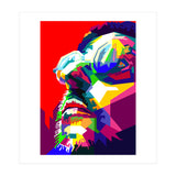 Leon The Professional Hollywood Actor Pop Art WPAP (Print Only) thumbnail