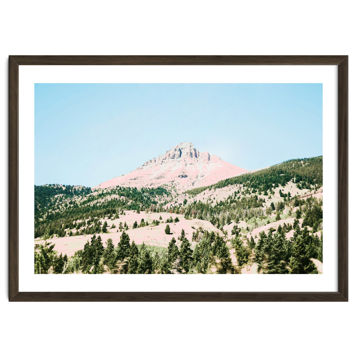 Happy Mountain #society6 #decor #buyart