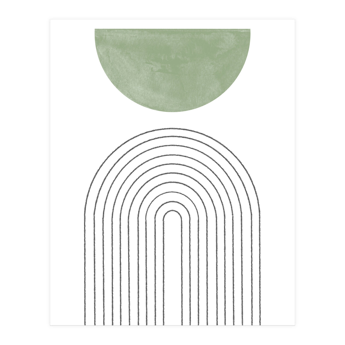 Simple Green Object (Print Only)