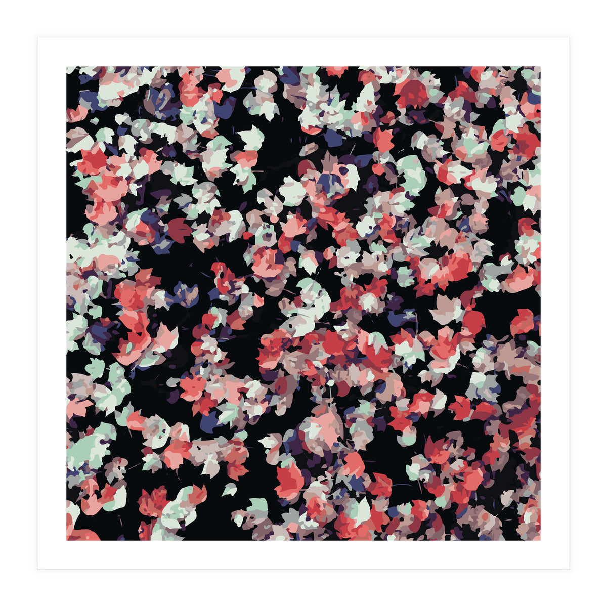 Floral Ecstasy Painting (Print Only)