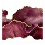 Burgundy & Gold Glitter Agate Texture 08  (Print Only) thumbnail