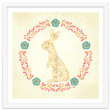 Floral Rabbit Wreath thumbnail