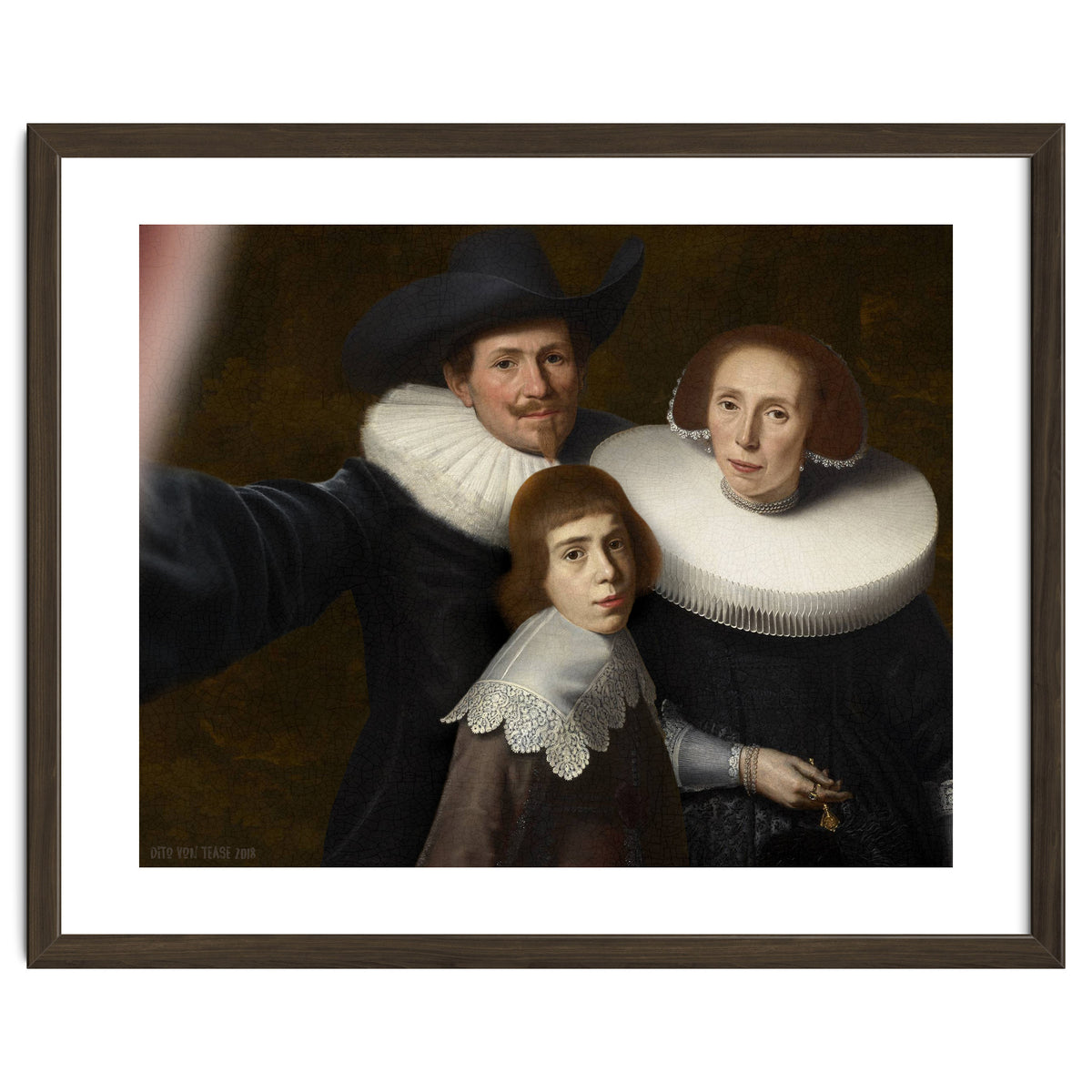 Dirck van Santvoort - Selfie