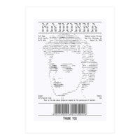 Receipt Art Madonna (Print Only)