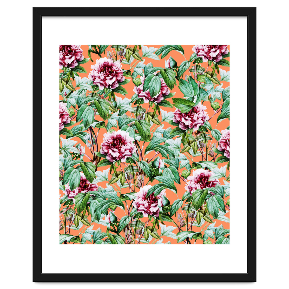 Frosty Florals || #society6 #decor #buyart