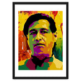 Cesar Chavez Colorful Abstract Art thumbnail