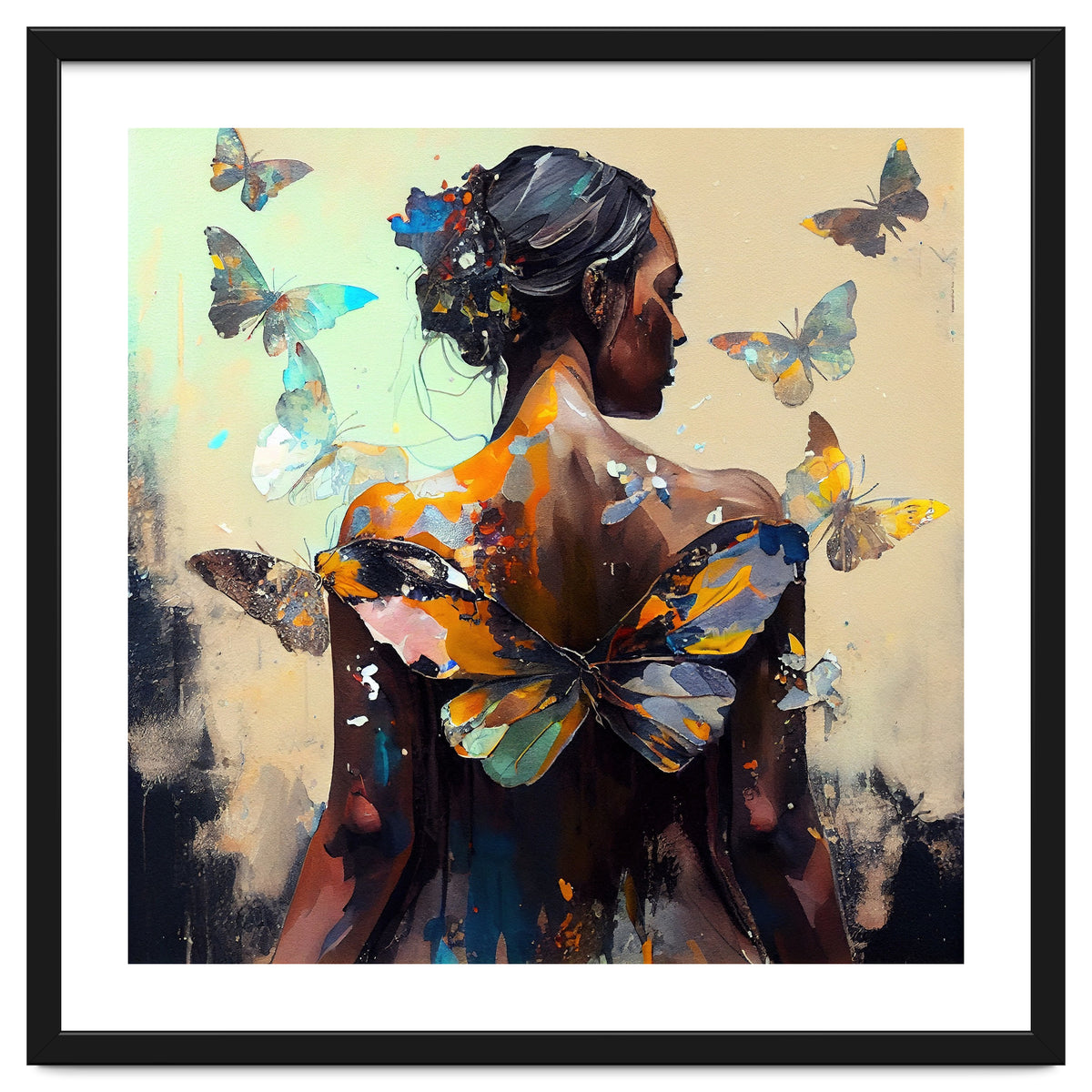 Powerful Butterfly Woman Body #6