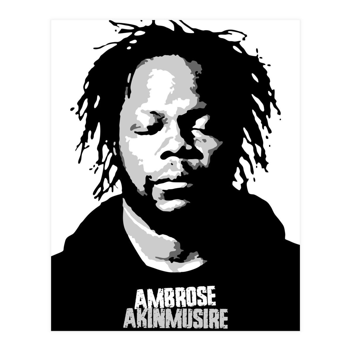 Ambrose Akinmusire AmericanJazz Musician Trumpeter (Print Only)