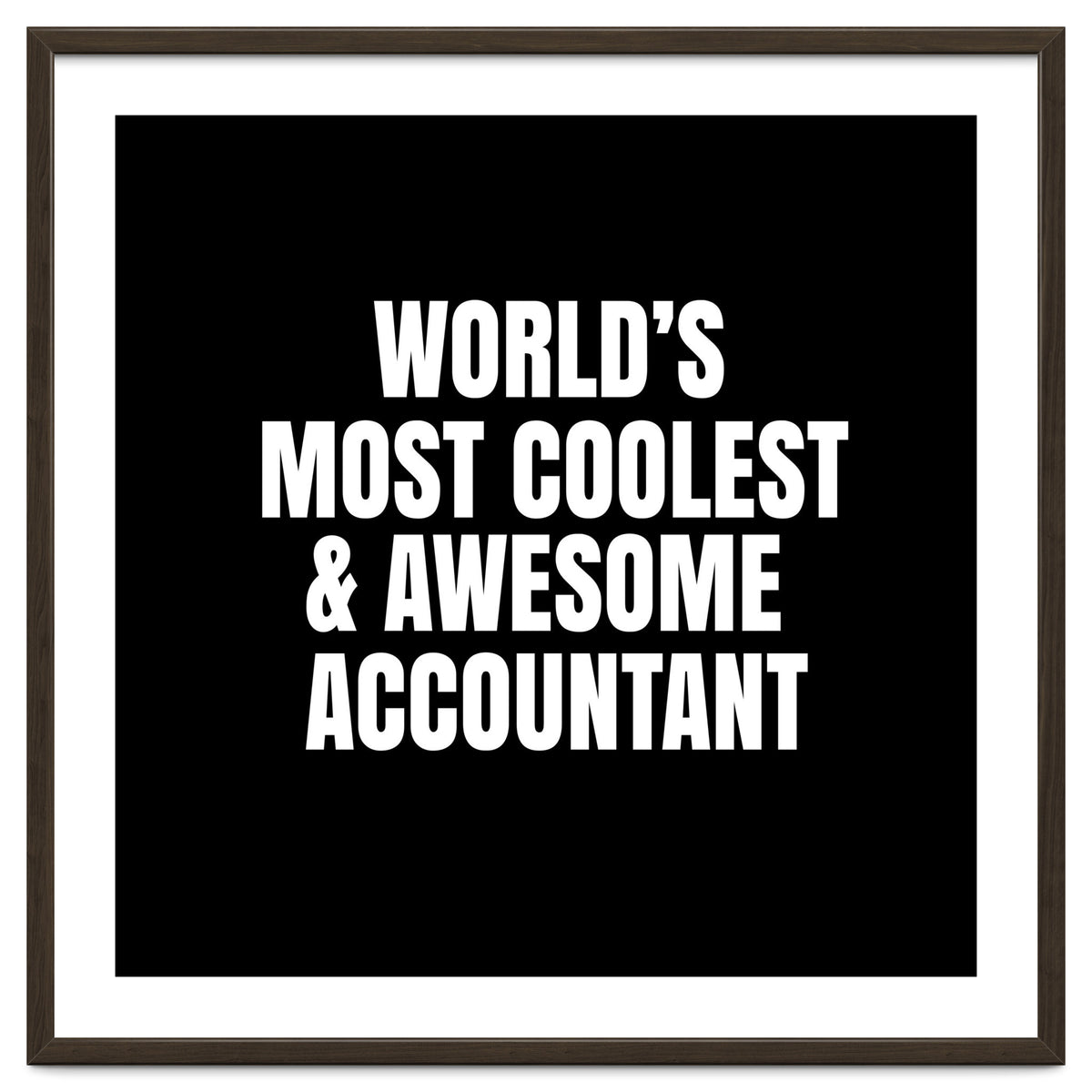 World's most coolest and awesome accountant