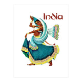 India Dancing Girl (Print Only) thumbnail