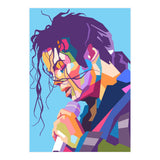 Michael Jackson pop art portrait (Print Only) thumbnail