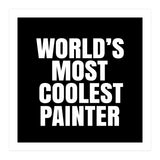 World's most coolest painter (Print Only) thumbnail