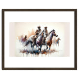 Cowboy Riders On Horses thumbnail