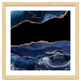 Navy & Rose Gold Agate Texture 16 thumbnail