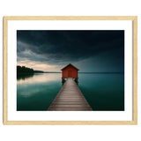 Moody Boathouse Photography Lake House thumbnail
