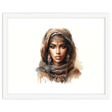 Desert Muse Watercolor Portrait thumbnail