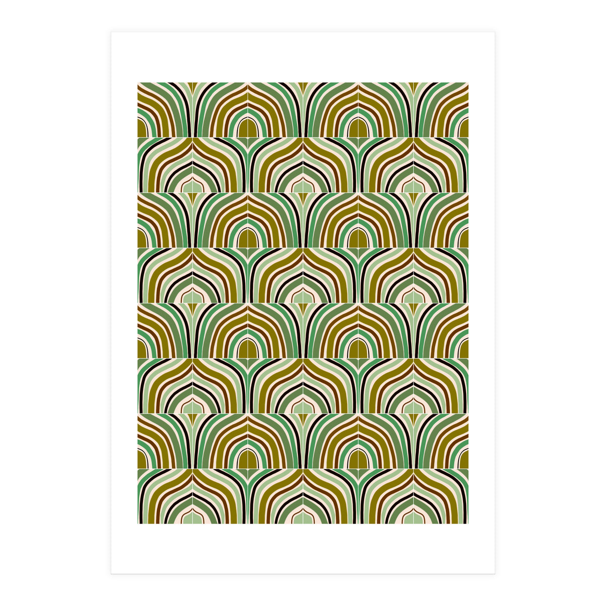 Jade Rainbow Tiles (Print Only)