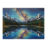Midnight Mountain Reflection (Print Only)