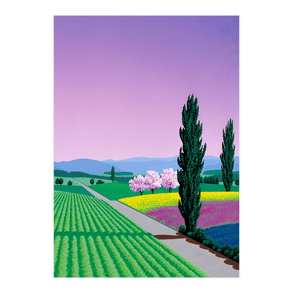 Hiroshi nagai - The Heavenly Landscape (Print Only)