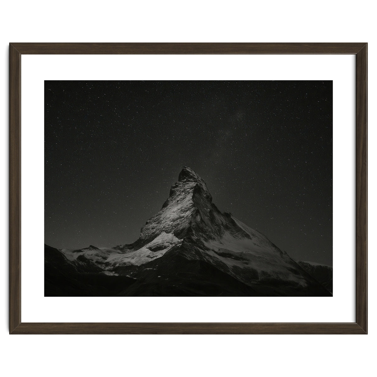 Matterhorn Switzerland Starry Night Mountain Photography