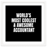 World's most coolest and awesome accountant thumbnail