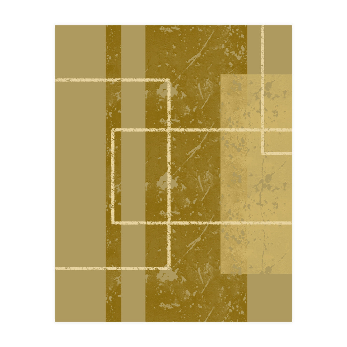 Golden Construction (Print Only)