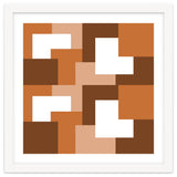 Brown Abstract Square Tiles thumbnail