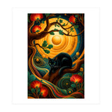 Black Cat Retro Contemporer (Print Only) thumbnail