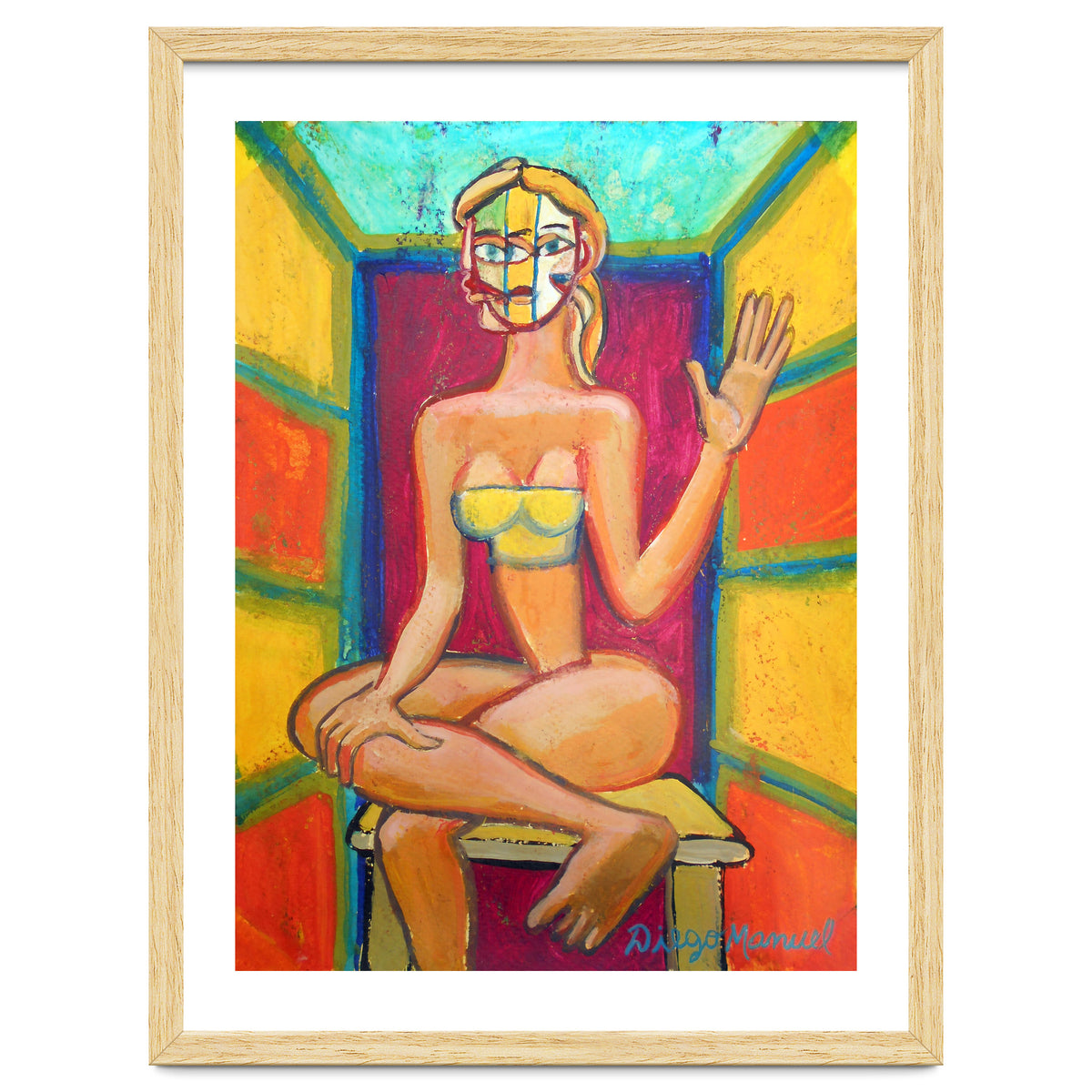 Mujer En La Silla 11