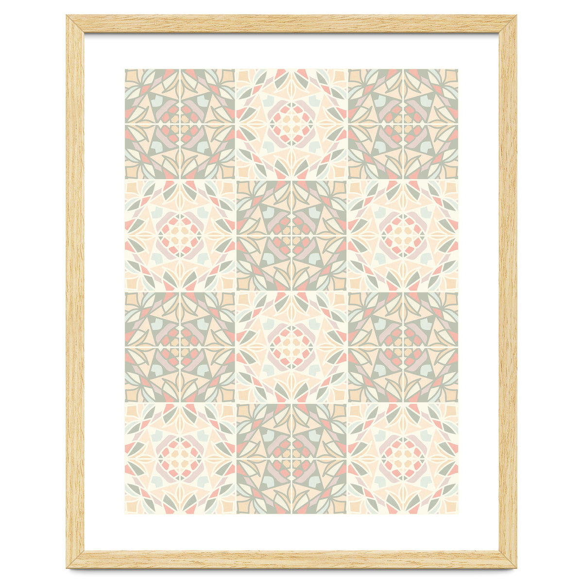 Kaleido Glass Pastels Tiles