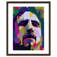 Zack De La Rocha Rock Singer Pop Art WPAP