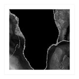 Black & Silver Agate Texture 03 (Print Only) thumbnail