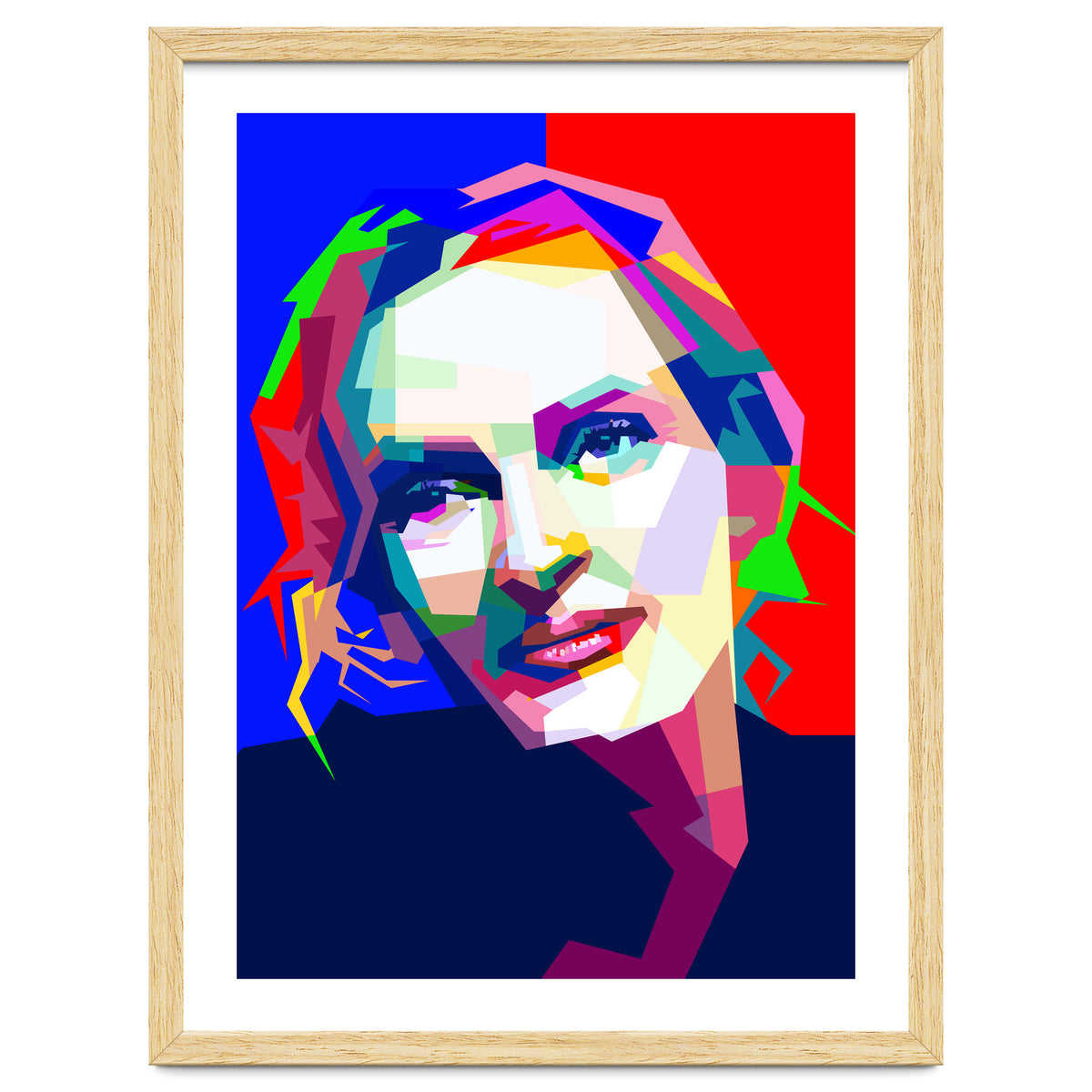 Uma Thurman Kill Bill Pop Art WPAP