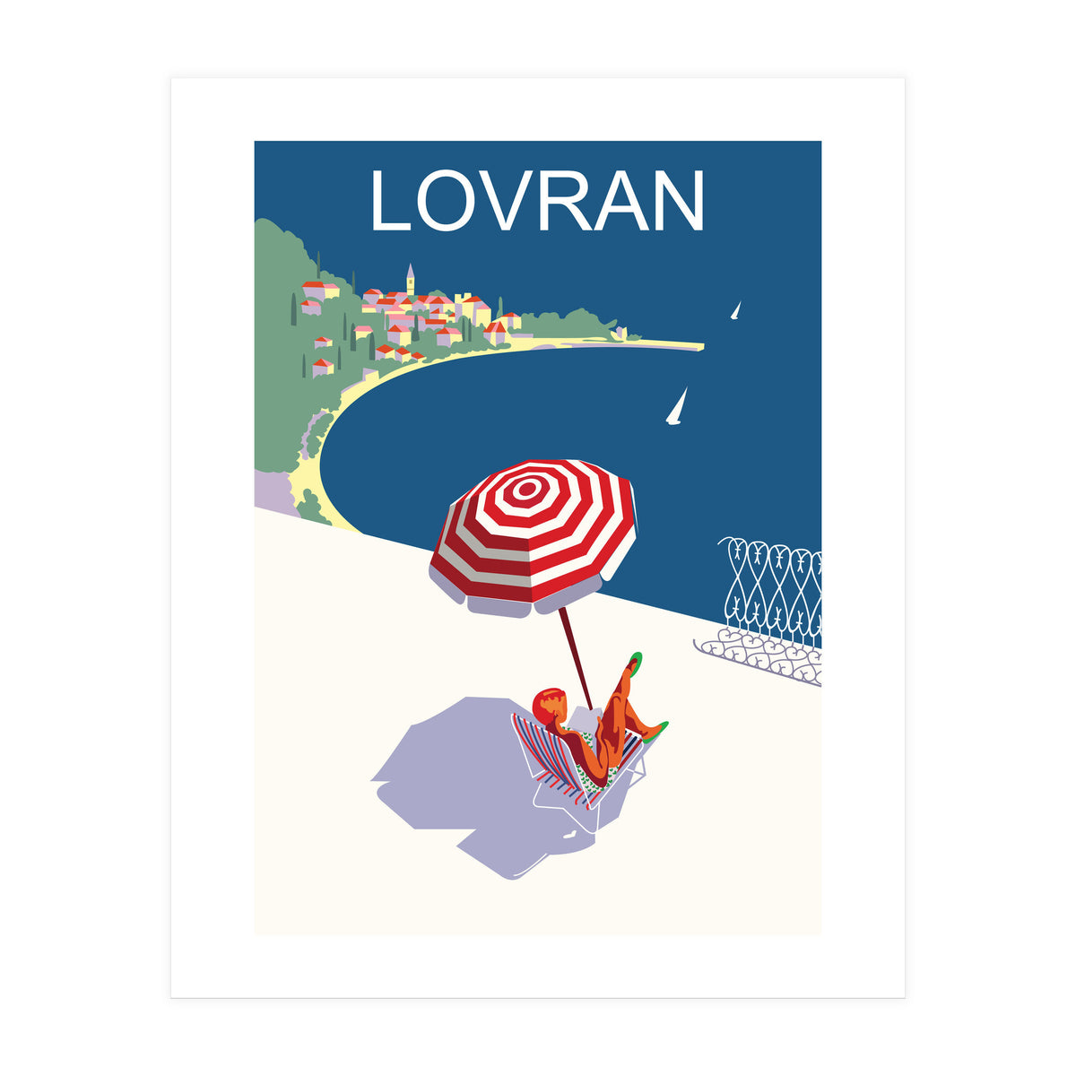 Lovran, Croatia (Print Only)