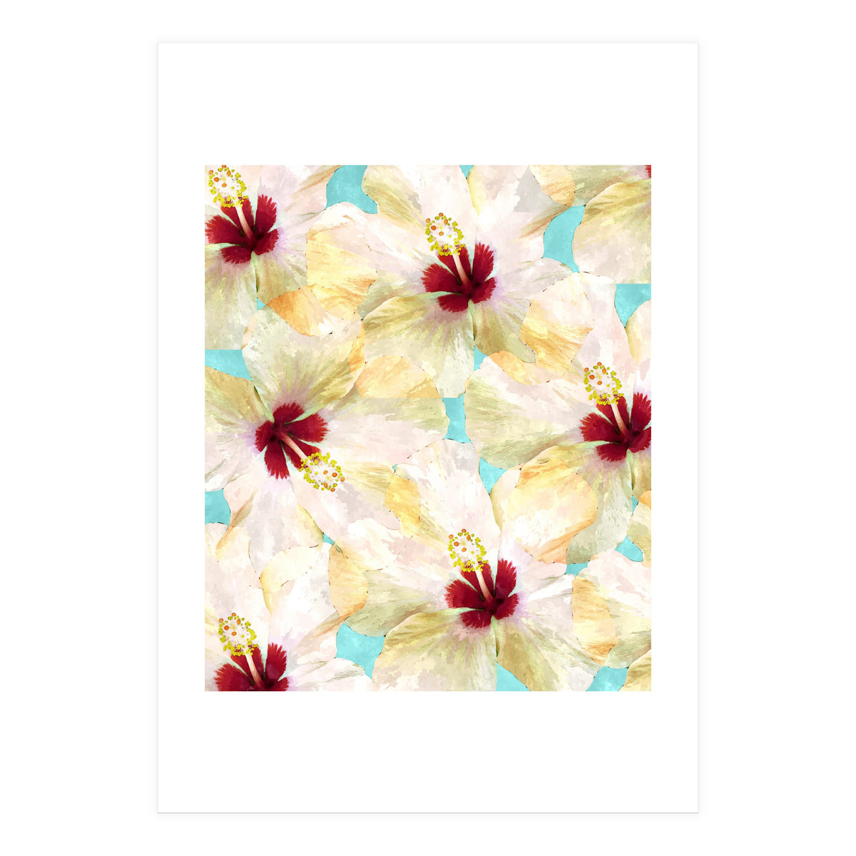 Hibiscus On Steroids (Print Only)