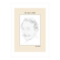 Dr Max Linde – Edvard Munch (ascii Art) (Print Only)