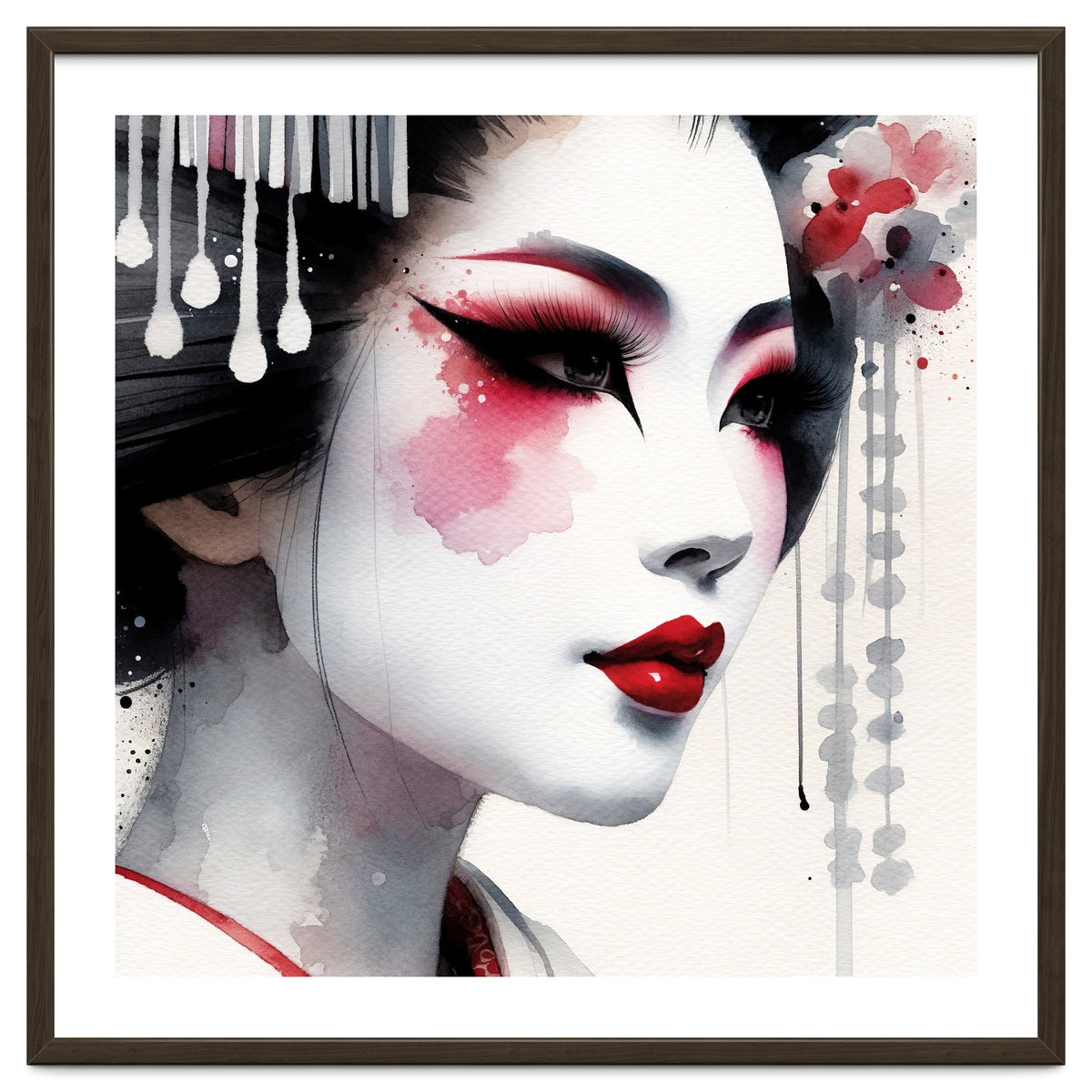 Porcelain Bloom Modern Geisha