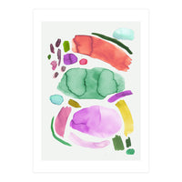 Watercolor Abstract Bold II (Print Only)