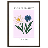 Munich Flower Market - Minimalist Edelweiss Botanical Print thumbnail