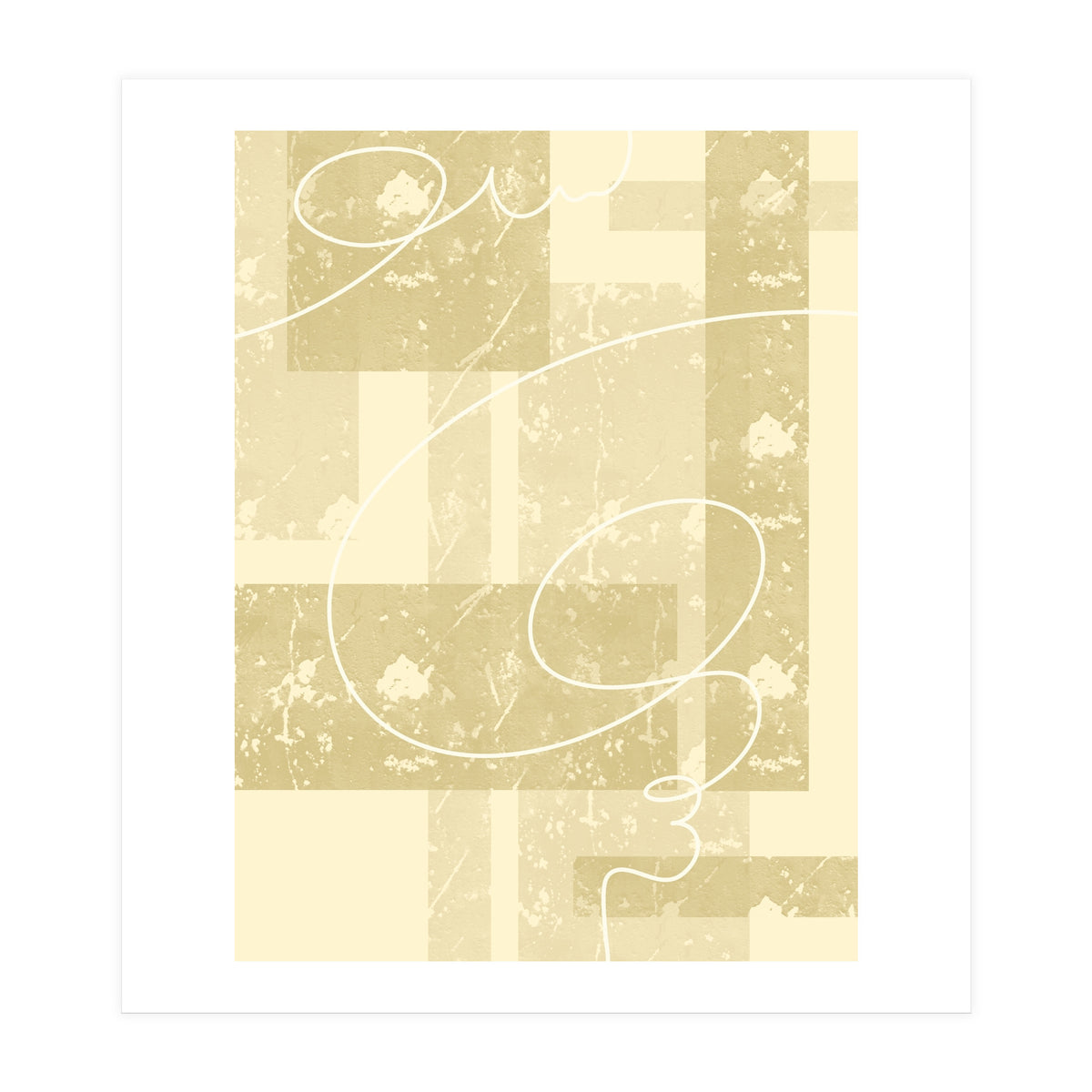 Contrast of Geometry and Lines (Print Only)