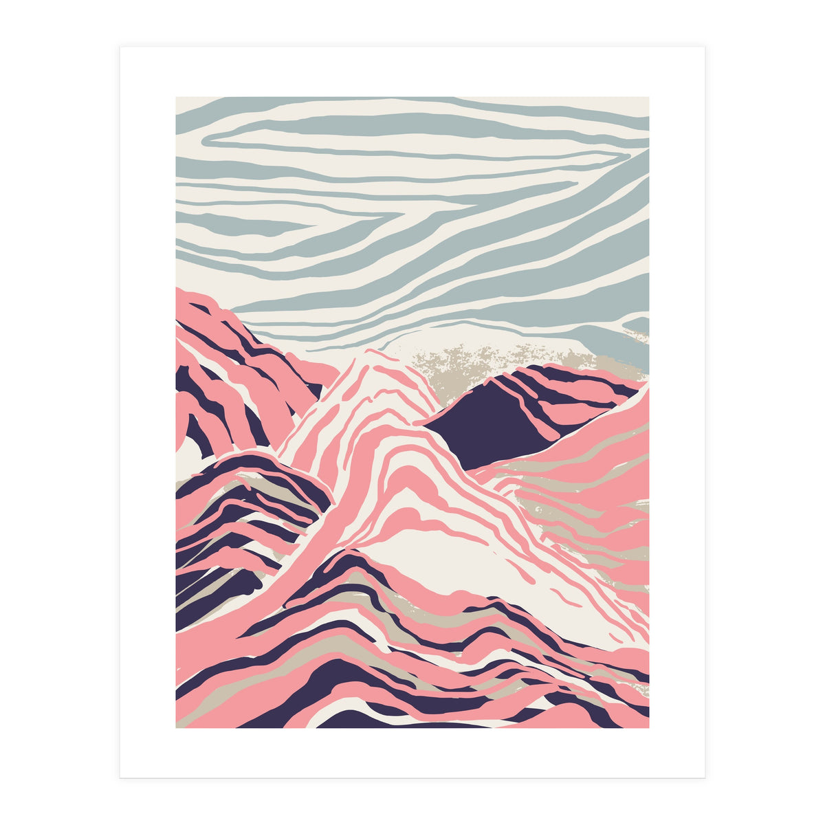 Follow the lines Wanderlust (Print Only)