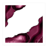 Burgundy & Silver Agate Texture 08  (Print Only) thumbnail