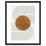 BROWN MINIMALIST MOON thumbnail