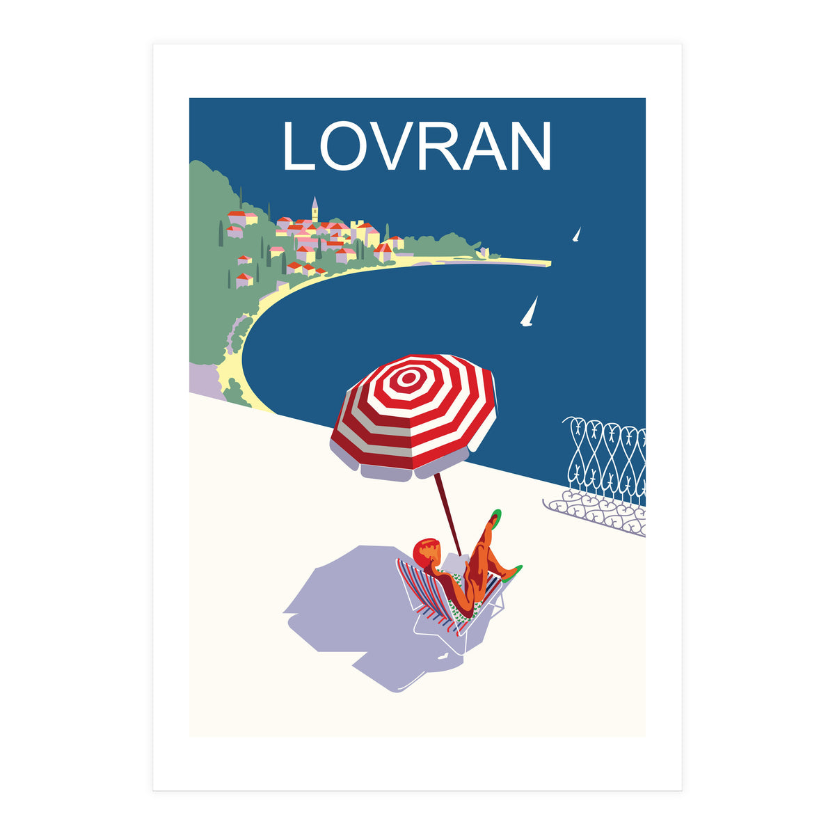 Lovran, Croatia (Print Only)